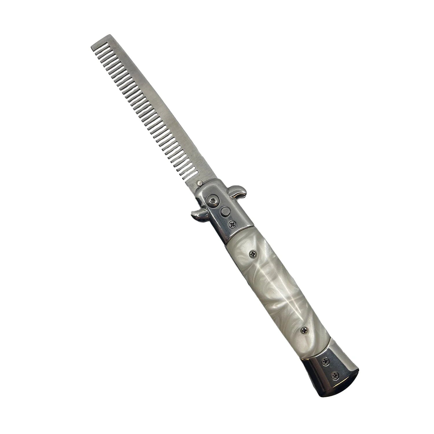 2-Pack: 4" Stiletto Automatic Comb Knife