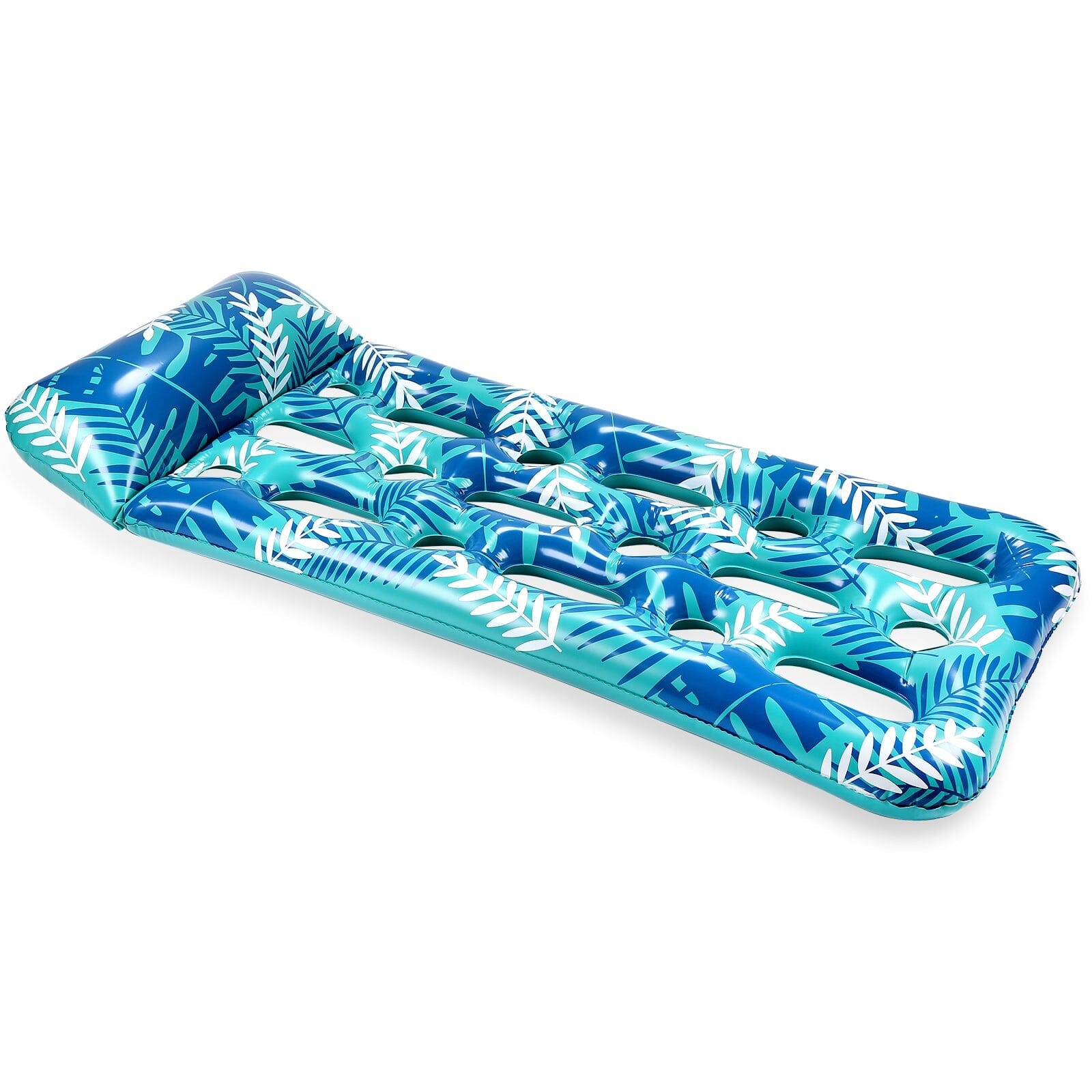 70" x 30" Inflatable Lounge Pool with Headrest