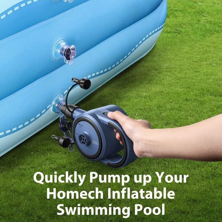 Cordless Portable Electric Air Pump with 3 Nozzles