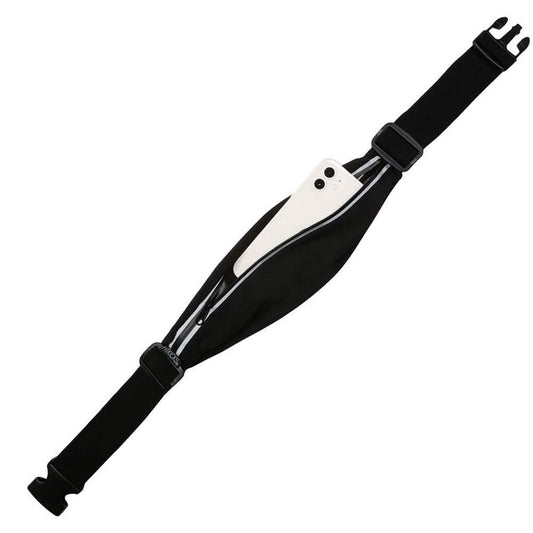 Running Belt Adjustable Waist Pack and Phone Holder with Reflective Zipper