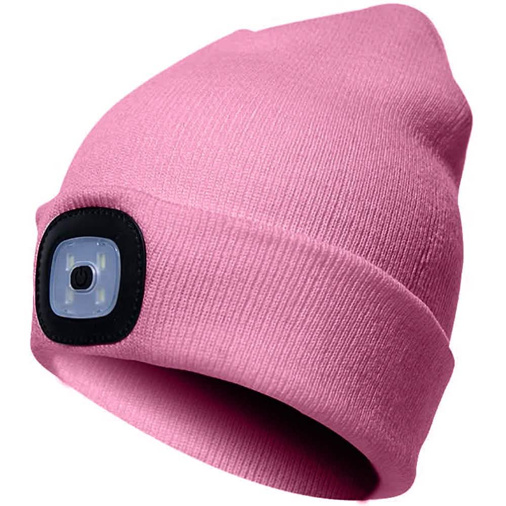 TANGCISON LED Lighted Beanie Hat